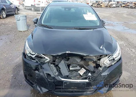 2021 Nissan Versa S Xtronic Cvt z USA, uszkodzony, nr VIN 3N1CN8DV0ML810405